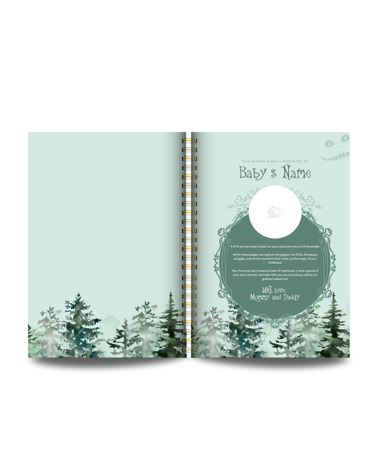 Enchanted Wonderland Baby Memory Book
