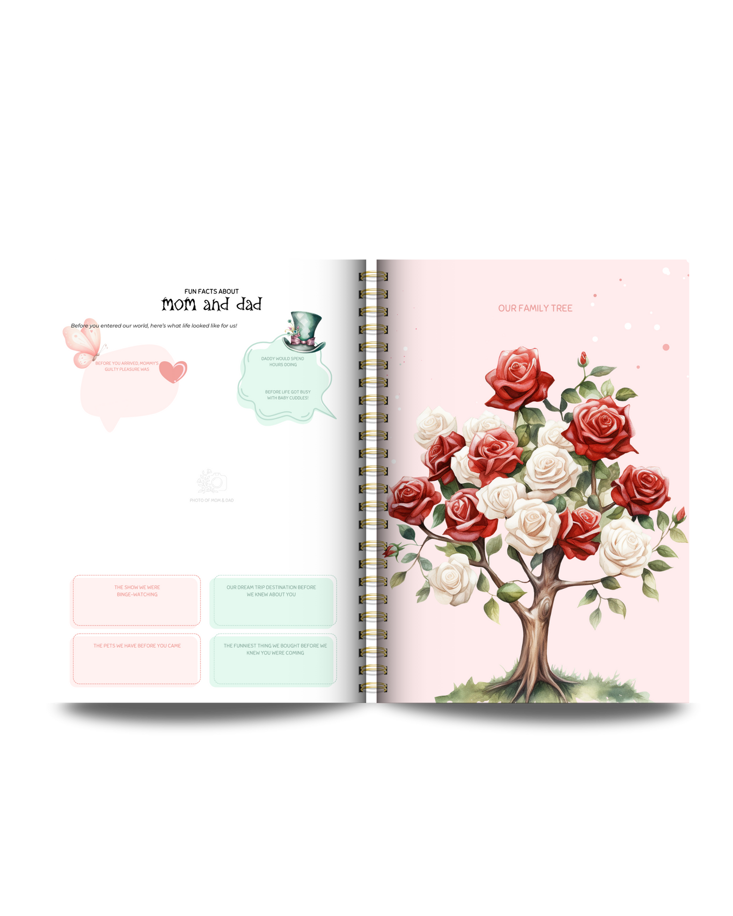 Enchanted Wonderland Baby Memory Book
