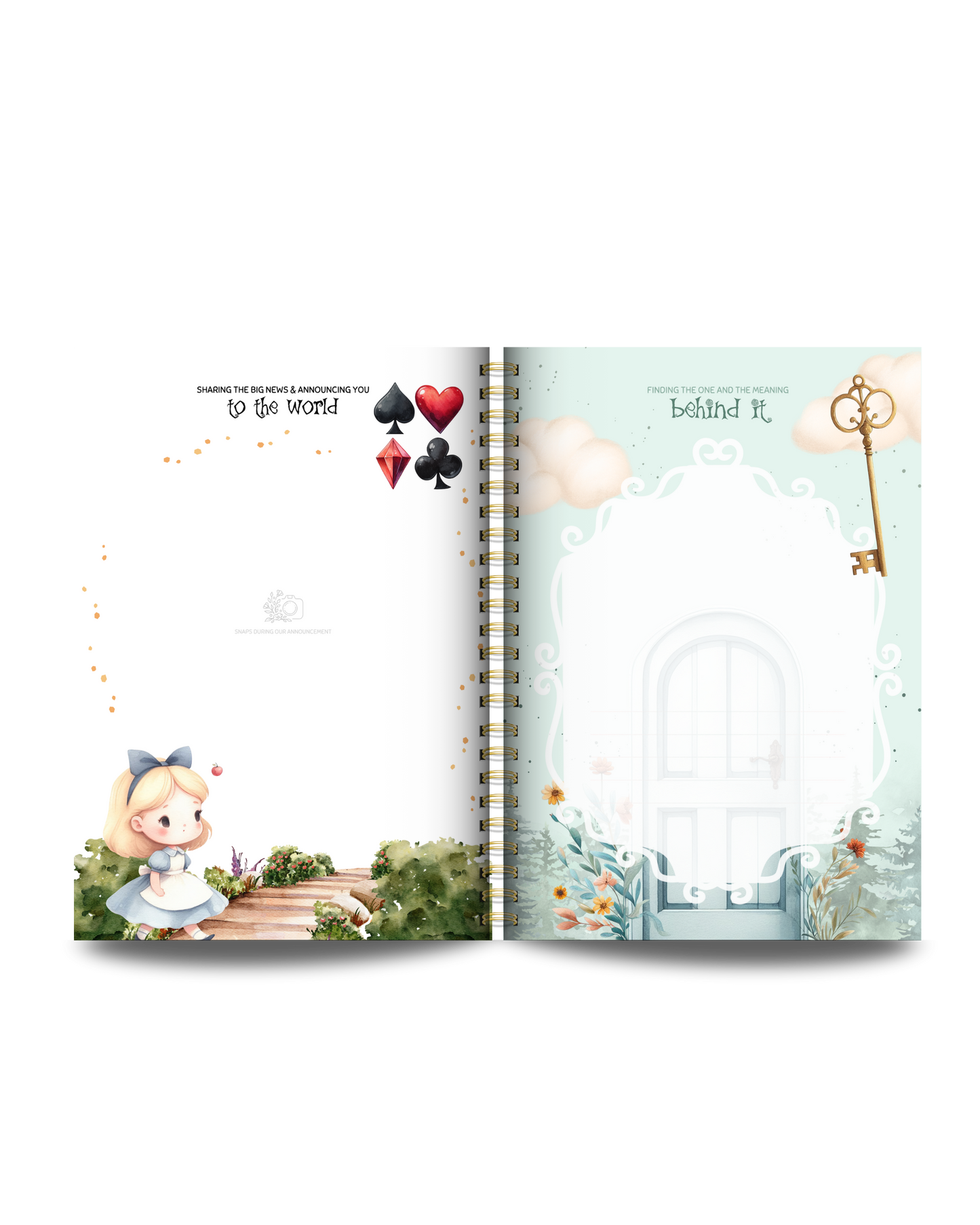 Enchanted Wonderland Baby Memory Book